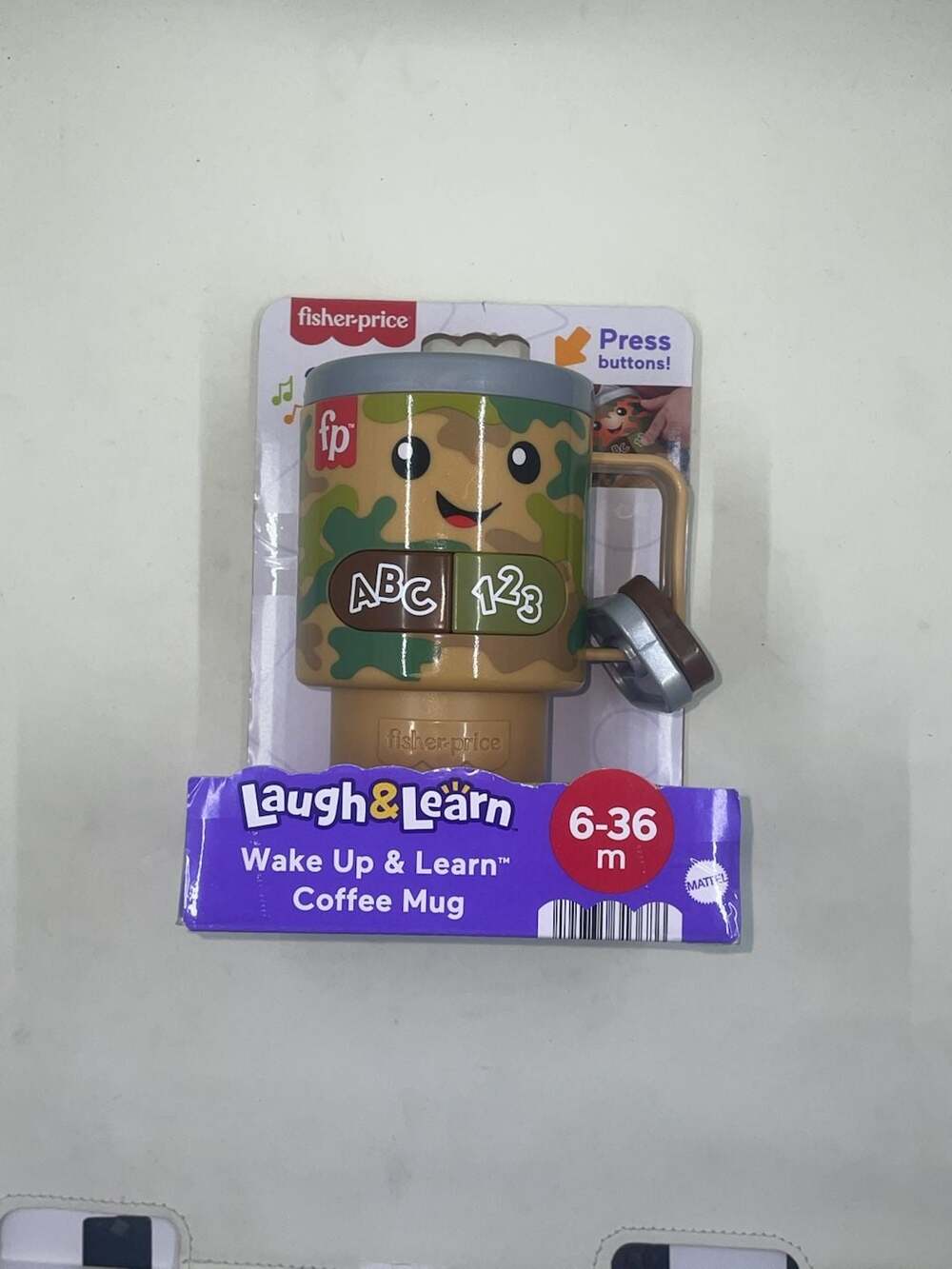 Fisher-Price Laugh & Learn Wake Up & Learn Coffee Mug